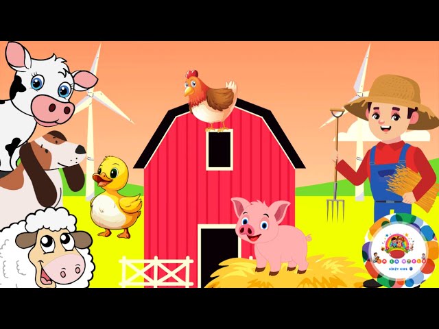 Old MacDonald | ‪CoComelon‬ Nursery Rhymes & Kids Songs| La La World Kidzy Kids | Children songs