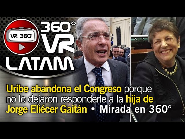 Álvaro Uribe es increpado por Doña Gloria Gaitán “Él no es Victima”