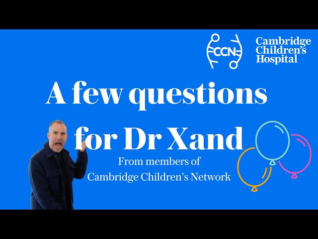 Children quiz their TV hero, Dr Xand