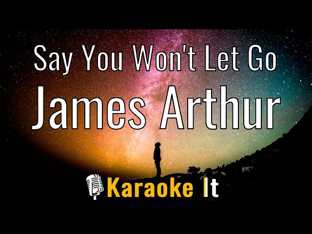 Say You Won't Let Go - James Arthur (Lyrics) VR 360 4K