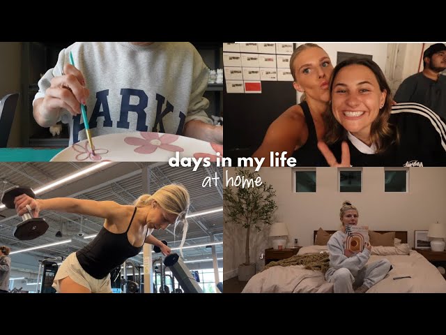 VLOG: doing more things I love, sticking to a routine, finding new hobbies + managing my stress 💗💕💓