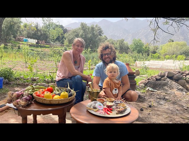 Perfect Morocccan Omlette 🇲🇦 PROFESSIONAL CHEF LESSON IN ATLAS MOUNTAINS