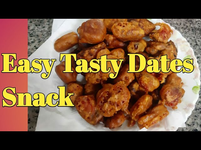 Easy Tasty Dates snack ♤John's kitchen♤