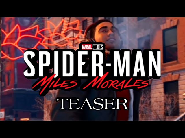 SPIDERMAN MILES MORALES (TEASER) 2025 [4k 60fps HDR]