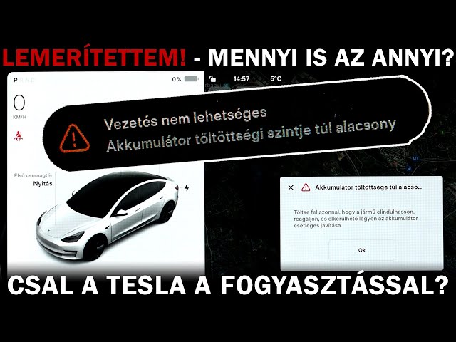 LEMERÍTETTEM! - Mennyi is az annyi? Csal a Tesla a fogyasztással? Mennyi is a hatótáv?