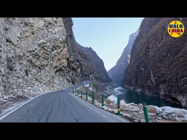 Drive Through Sichuan's Stunning Canyons in 360° VR - Highway G248 Jiulong to Mianning