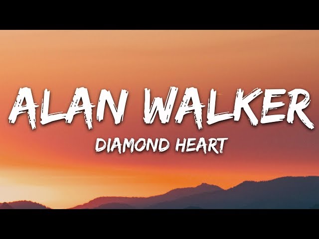 Alan Walker - Diamond Heart (Lyrics) feat. Sophia Somajo