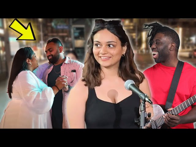 Shy Singer SURPRISED When Random People Start to Dance