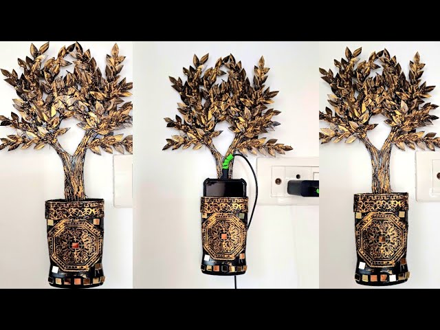 How to make mobile charging stand at home | Easy DIY Mobile Charging Holder | HomeArt