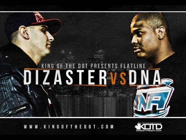 KOTD - Rap Battle - Dizaster vs DNA *Co-Hosted by DRAKE*