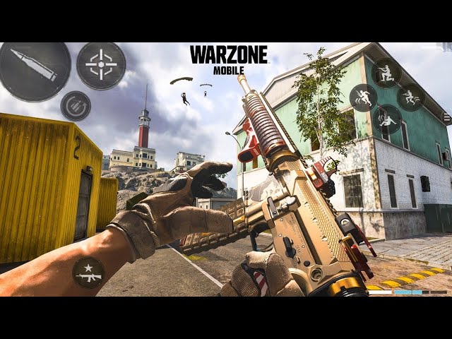 WARZONE MOBILE REBIRTH ISLAND ALCATRAZ ANDROID MID GRAPHICS GAMEPLAY [OLD VERSION]