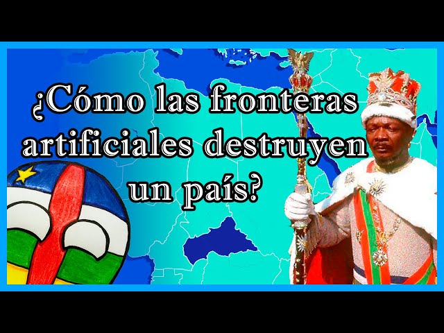 Historia de la República CENTROAFRICANA 🇨🇫 en 10 minutos - El Mapa de Sebas