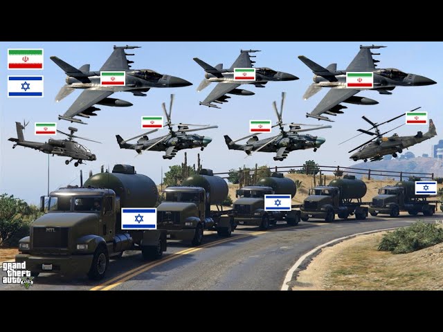 GTA 5 Battle Royale | Iranian vs. Israeli Forces Clash