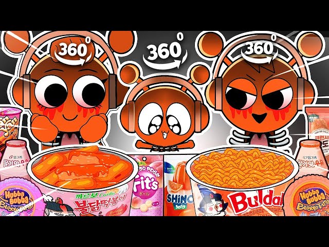 Incredibox Sprunki - OREN Family Convenience Store Food Mukbang Animation | ASMR