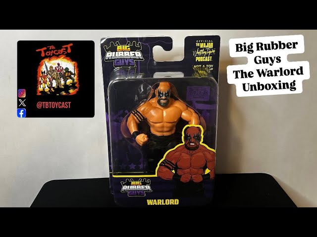 Major Big Rubber Guys The Warlord Unboxing