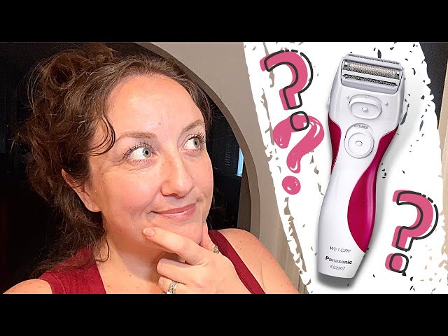 Panasonic Close Curves Electric Shaver for Women Review | Wet Dry | KATE KOSLOV