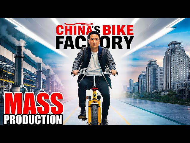 China's MASS PRODUCTION of Bicycles Revealed!