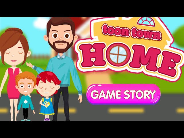 Toon Town Home Game For Kids Free Download | Koko Zone Games