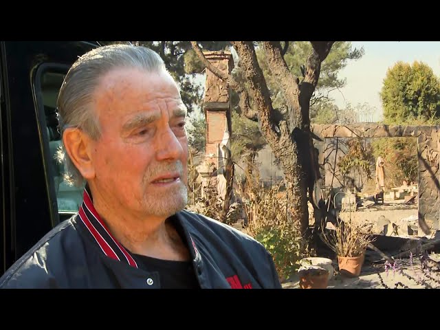 Y&R Star Eric Braeden Makes Emotional Return to Home Lost to LA Fires (Exclusive)