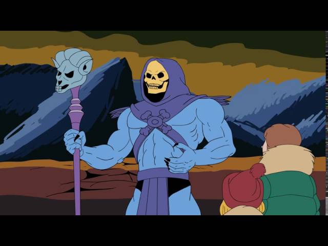 Skeletor doesn't like to feel good