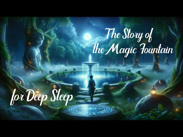 Deep Sleep Bedtime Story 🌟 The Story of the Magic Fountain 😴 Relaxing Nighttime Tale