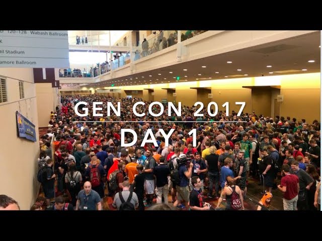 Gen Con 2017: Day 1