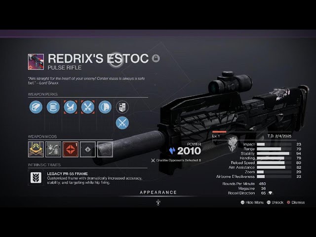 REDRIX'S ESTOC MIGHT BE THE NEXT BEST PULSE !