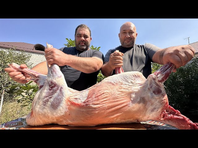 Lamb with Rice in a Tandoor! Cooking with the Famous BIG CHEF 🔥