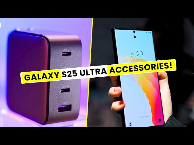 Top 10 Best Samsung Galaxy S25 Ultra Accessories 2025!🔥✅