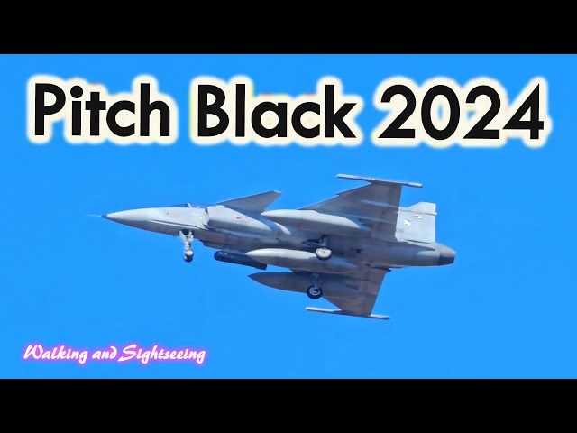 EXERSICE PITCH BLACK 2024 Darwin Northern Territory Australia | Fighter Aircraft #PitchBlack24 🇦🇺