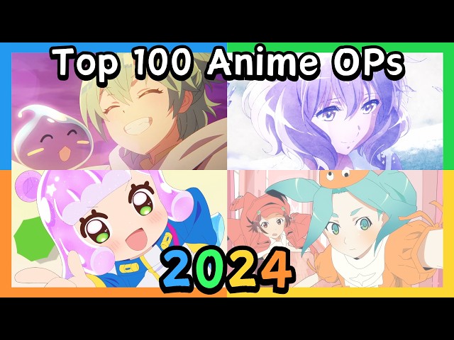 Top 100 Favorite 2024 Anime Openings