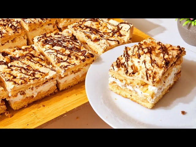 Meringue Cake  / melts in your mouth / Dessert