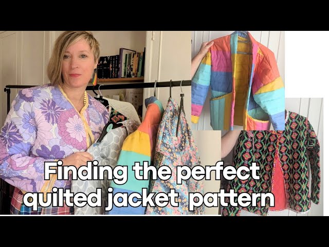 I sewed 8 quilted jackets to help you find your perfect one.  Hints and tips.