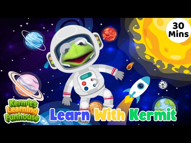 Learn Space, Planets & Solar System | Toddler & Preschool Learning | Learn Words, Syllables & More