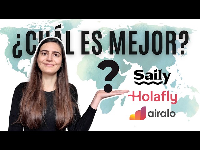 eSIM for TRAVEL: Which is better? Airalo vs Holafly vs Saily