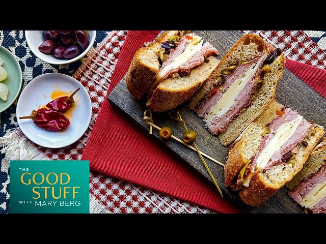 Mary Berg's Classic Muffuletta | The Good Stuff with Mary Berg