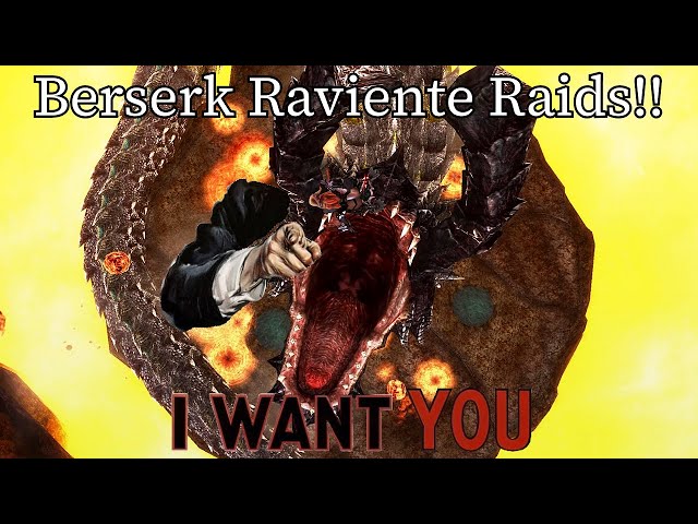 BERSERK RAVIENTE RAIDS!! | CR-Volcanic vs Monster Hunter Frontier