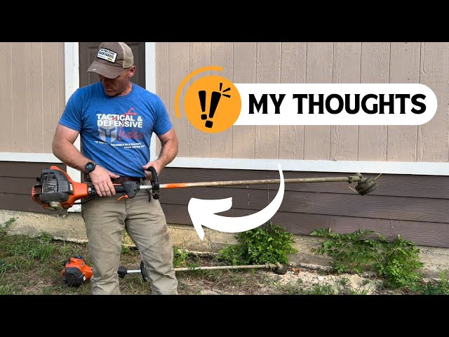 QUICK REVIEW Husqvarna Gas String Trimmer Weed Eater