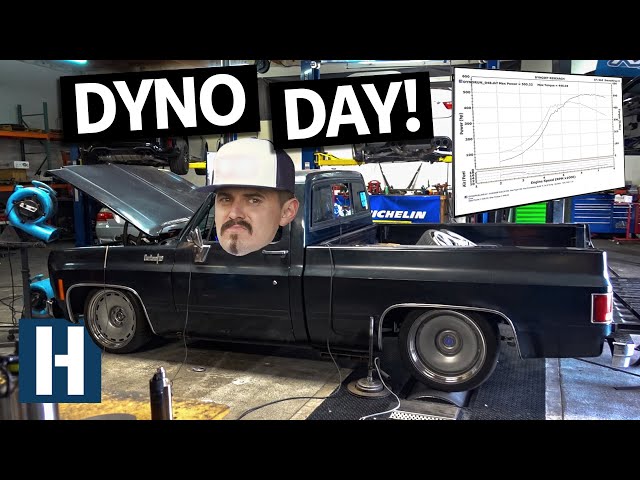 Boomhauer’s 1st Dyno Run! Zac’s Texas Speed Powered C10 Squarebody gets put to the Test