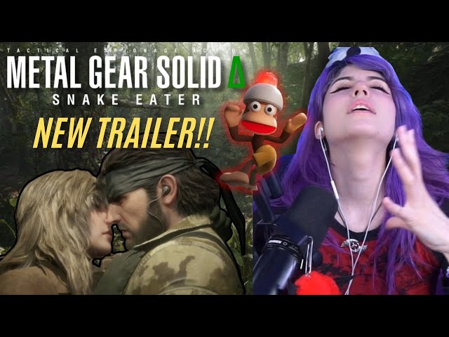 [REACTION] Metal Gear Solid Delta: Snake Eater - Official Release Date Reveal Trailer