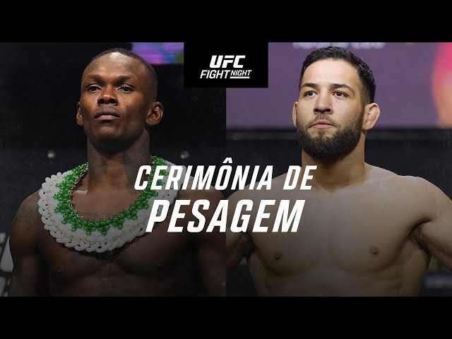 Cerimônia de Pesagem | UFC Arábia Saudita: Adesanya x Imavov