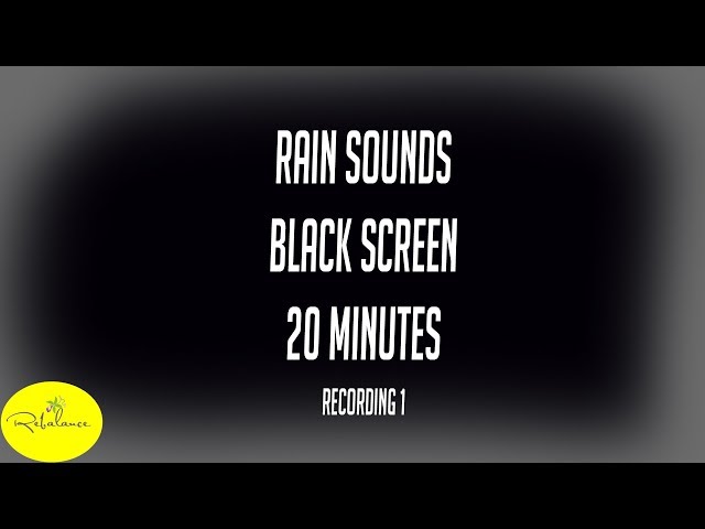 Thunderstorm Sounds 20 Minutes of Hurricane Florence in SC, Sleep Sounds Black Screen Recording #1