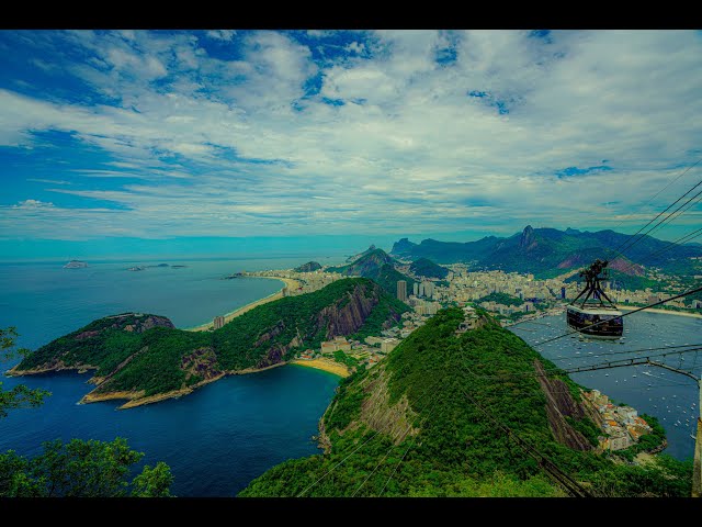 Sugar Loaf Mountain Tram 360 VR - Rio de Janeiro, Brazil - Insta360 x4 - Insta360 Studio Edit