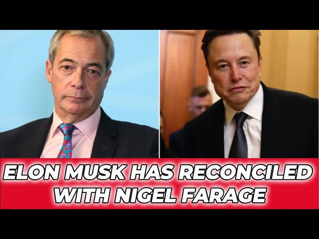 'All fine now!' Musk reconciles Farage fall out after Reform's Brexit nemesis