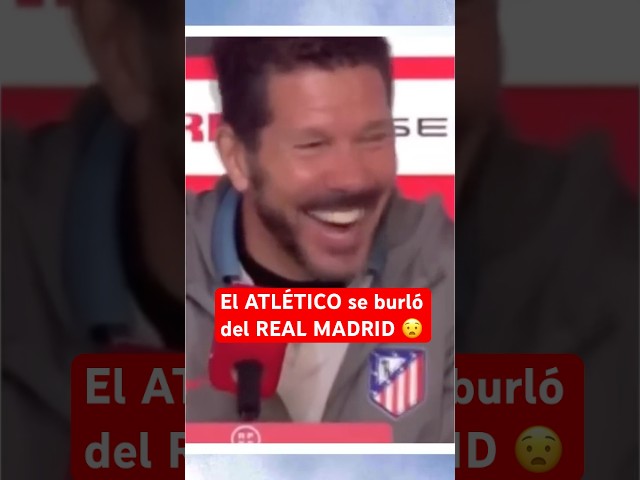 ATLÉTICO MADRID se burló del REAL MADRID por esto 😱| Debate #RealMadrid #AtleticoMadrid #Futbol