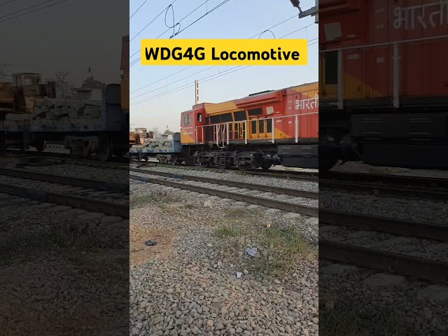 WDG4G Locomotive Indian Railway #railway #traindriver #train #travel