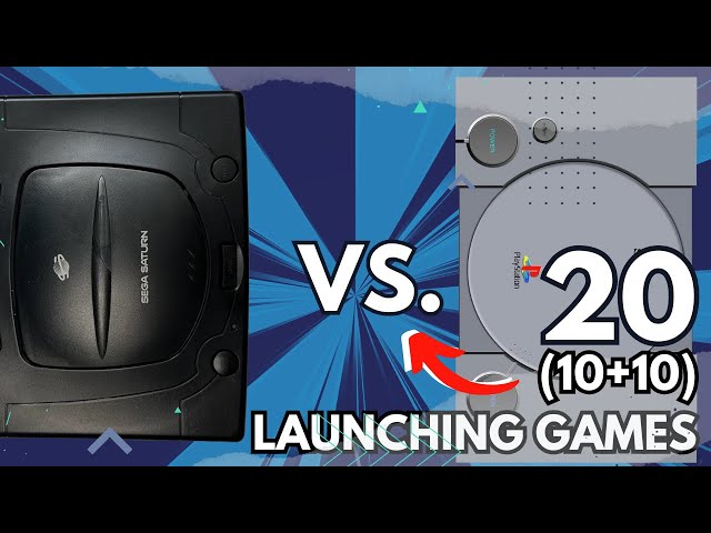 🚀 20 (10+10) LAUNCHING games for 🔵 Sega 🪐 SATURN & 🔴 Sony PLAYSTATION | Here comes a NEW CHALLENGER❗