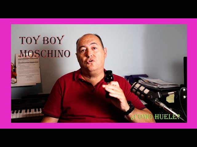 TOY BOY MOSCHINO. ¿COMO HUELE?