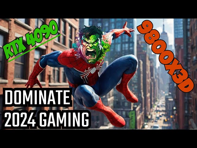 Ryzen 7 9800X3D DOMINATE the Gaming World in 2024 | Spiderman Miles Morales | RTX 4090