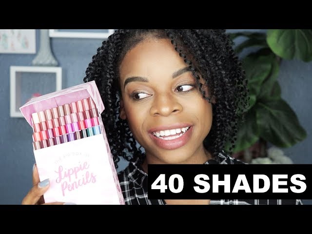 Swatching 40 SHADES of COLOURPOP Lippie Pencils | PuckerUpBabe